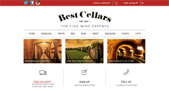 Desktop Screenshot of bestcellars.com.au